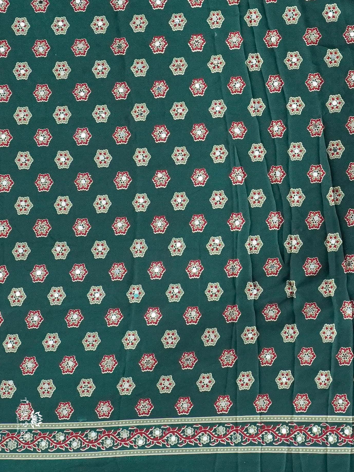 Bandhini Printed Crepe Saree | TTDS2599 - Image 3