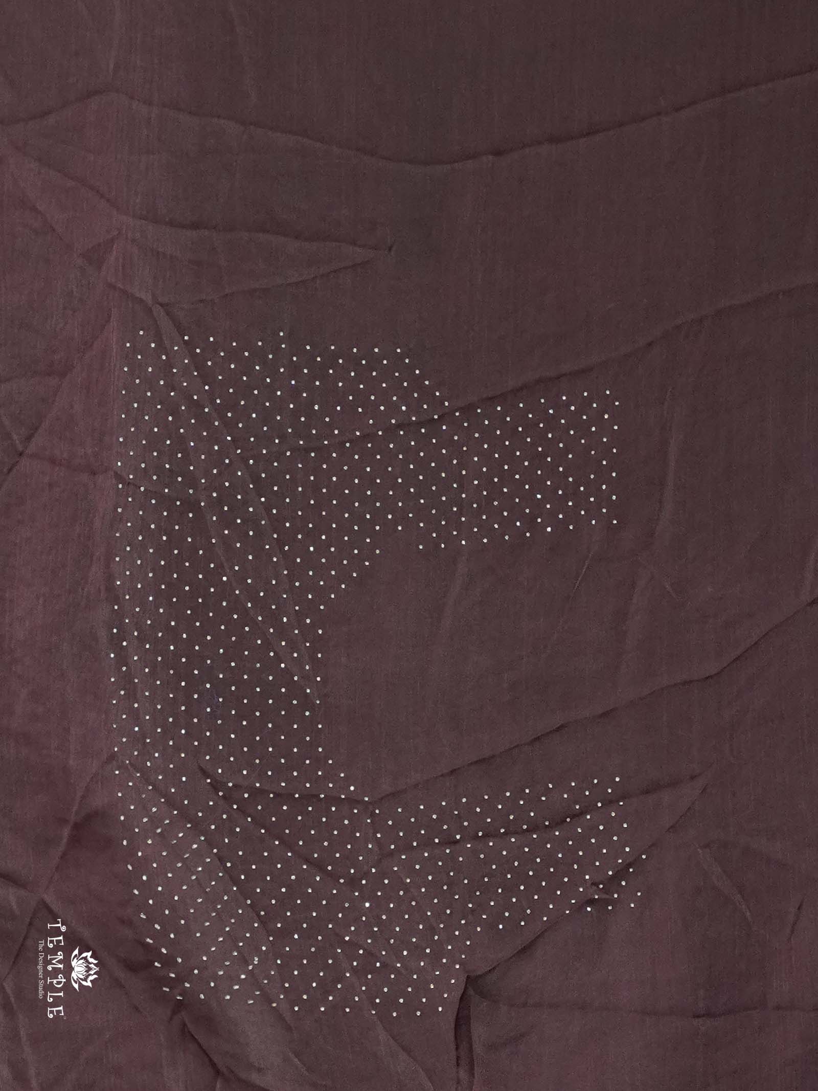 Designer Saree With Stone Work | TTDS2440 - Image 3