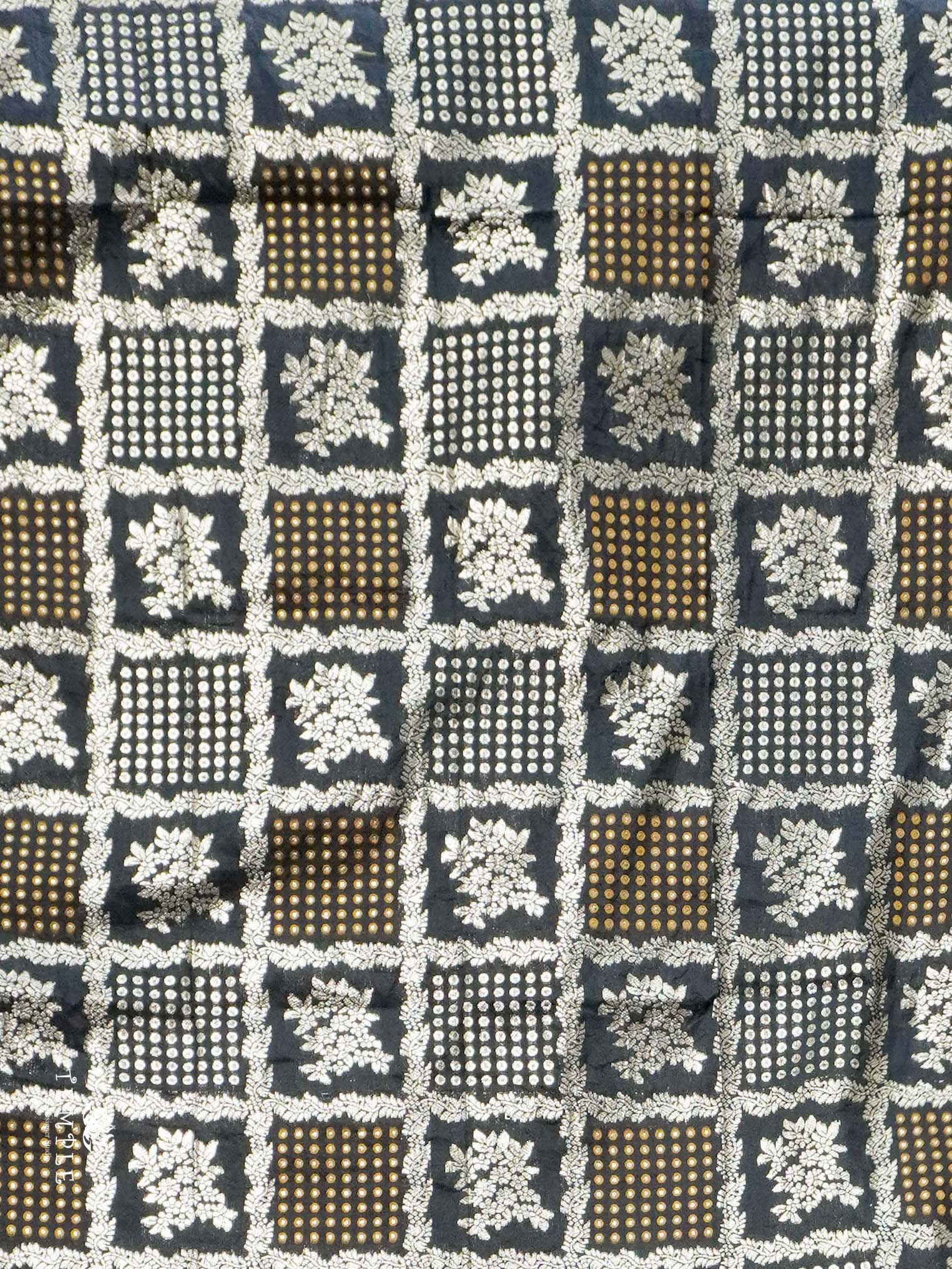 Fancy Mirror Work Saree | TTDS2665 - Image 3