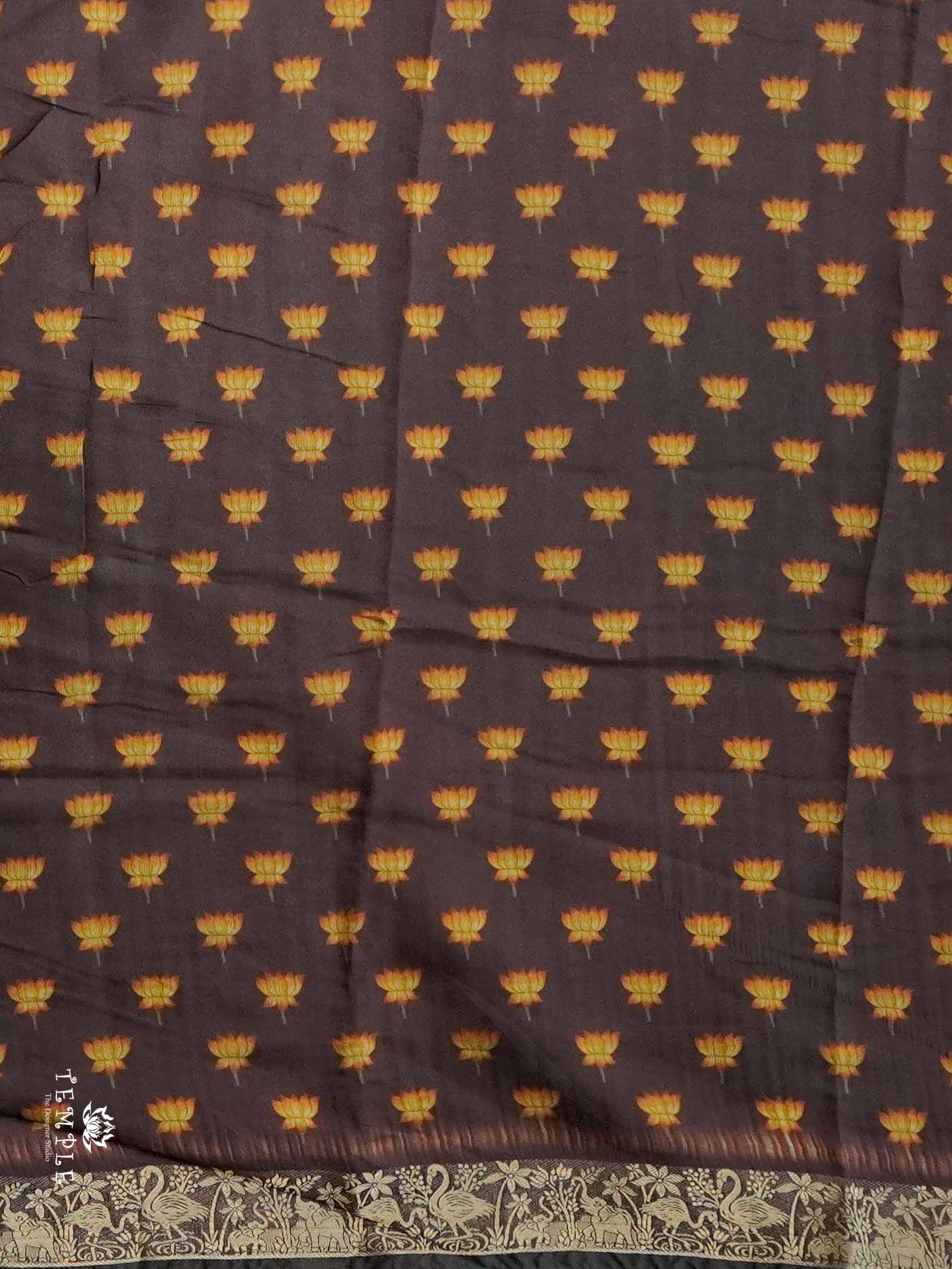 Mangalagiri Cotton Sarees | TTDS2617 - Image 3