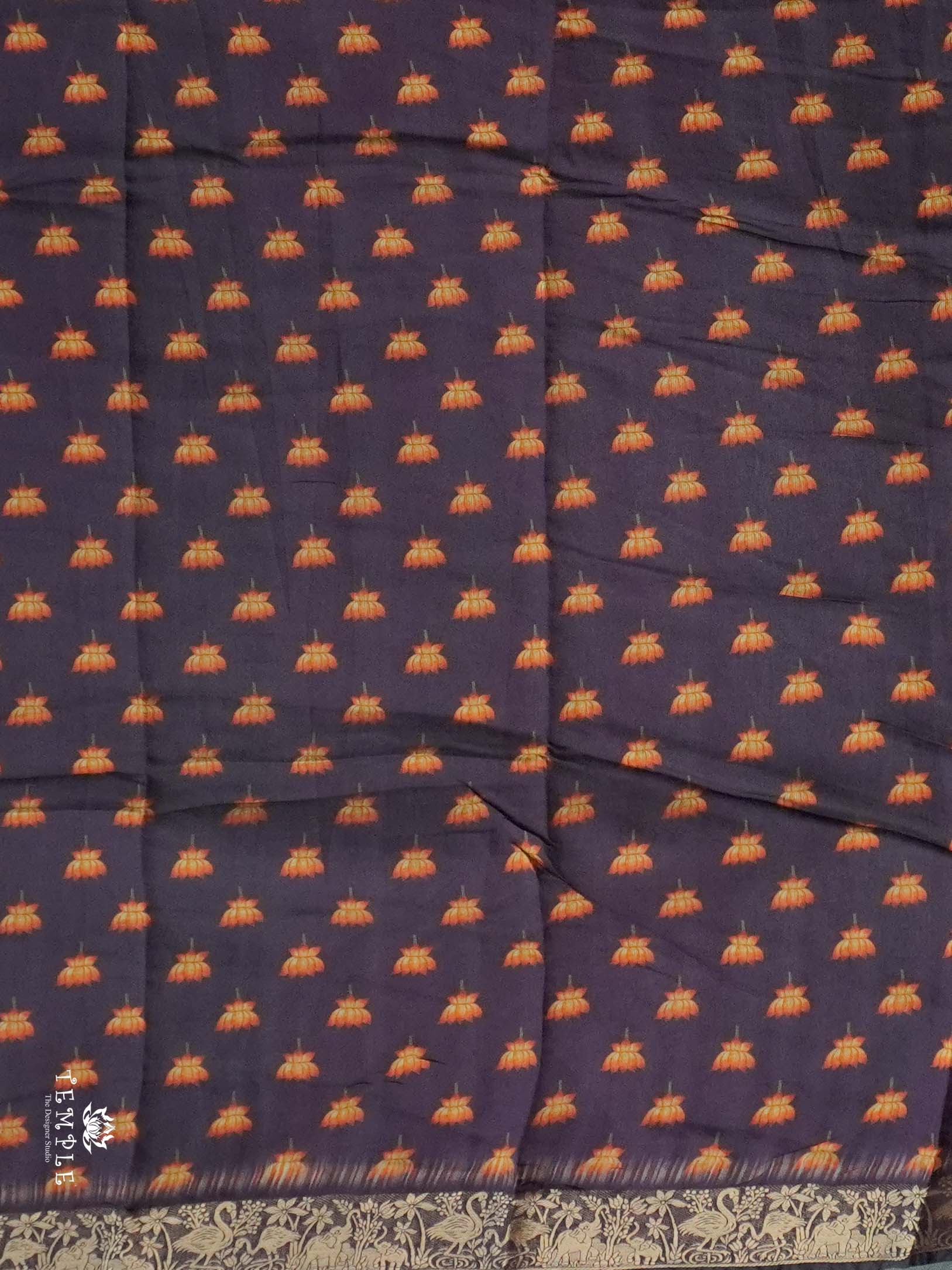 Mangalagiri Cotton Sarees | TTDS2617 - Image 3