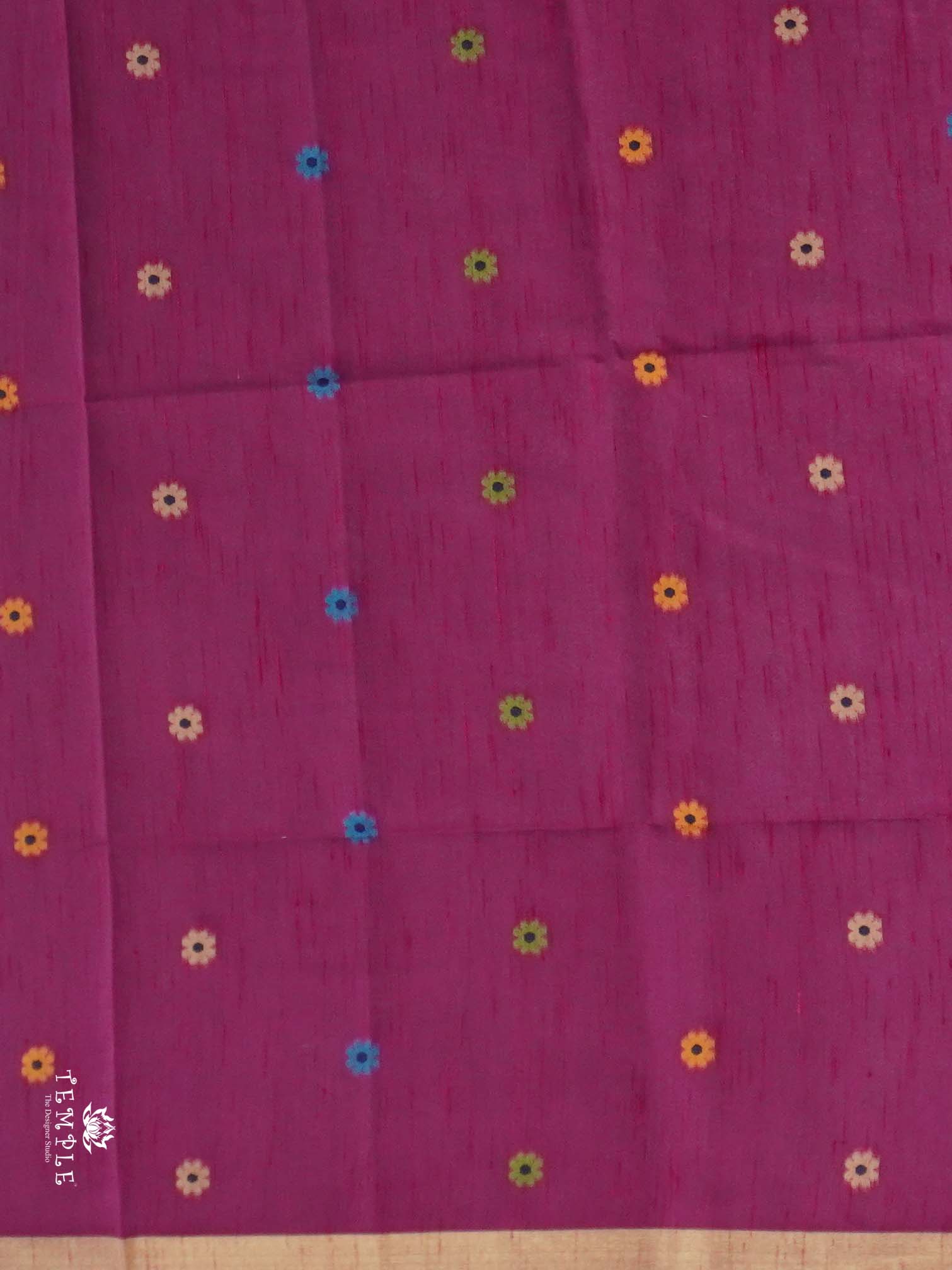 Munga Cotton Saree | TTDS2751 - Image 3