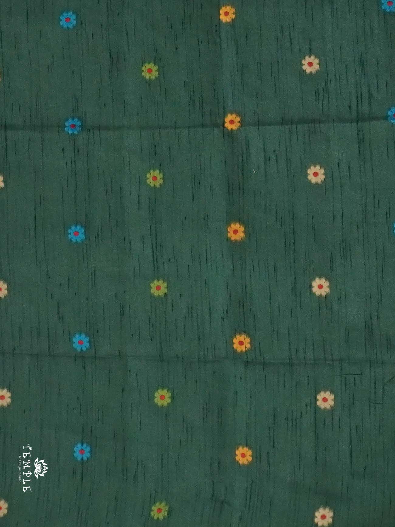 Munga Cotton Saree | TTDS2751 - Image 3