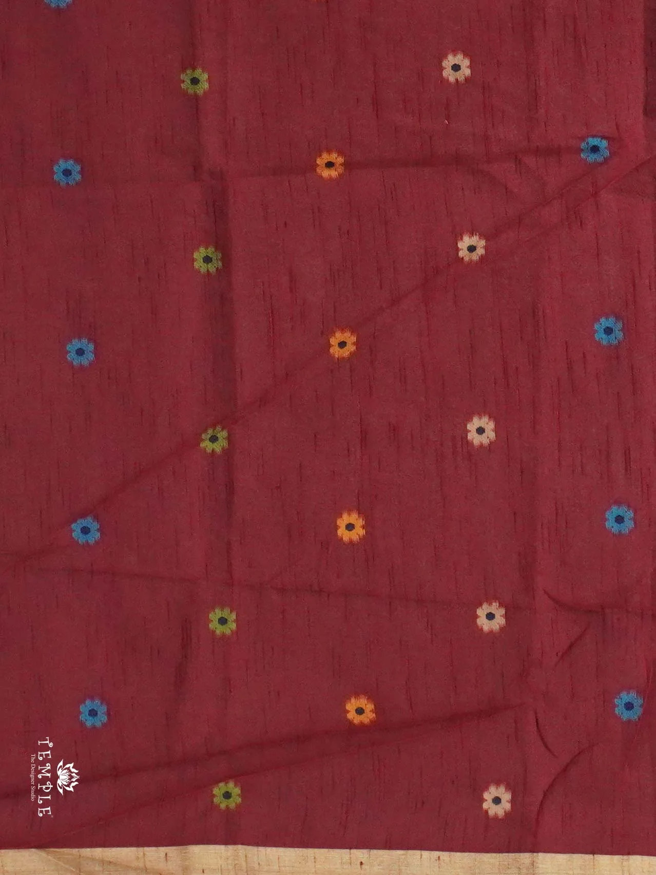 Munga Cotton Saree | TTDS2751 - Image 3