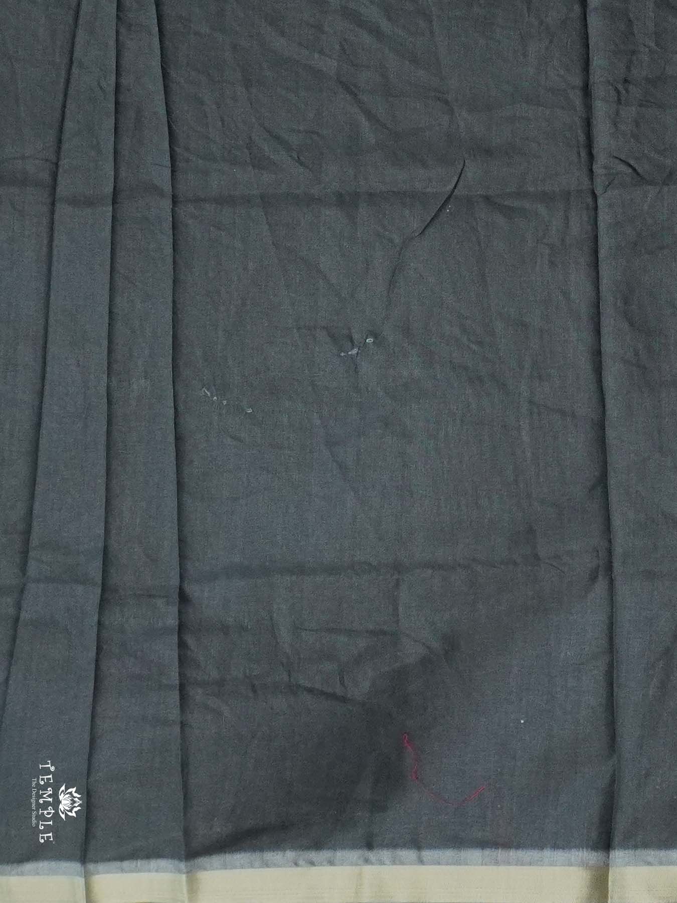 Printed Tussar Saree | TTDS2627 - Image 3