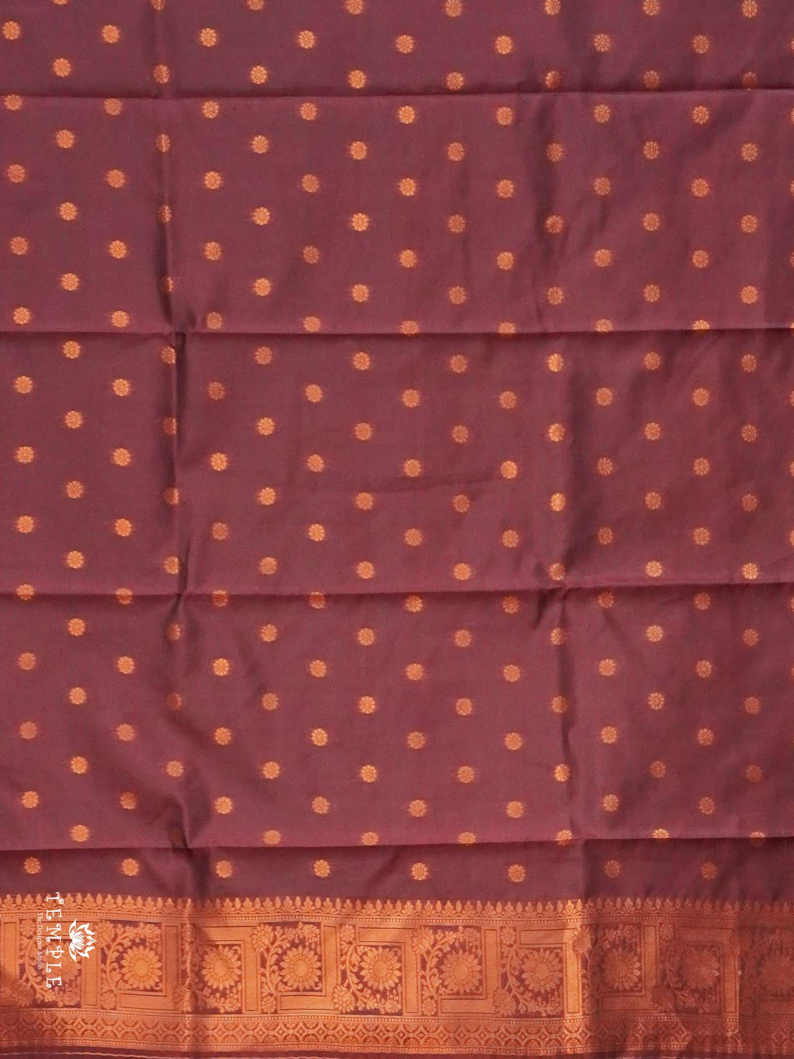Semi Kanchi Silk Saree | TTDS2719 - Image 3