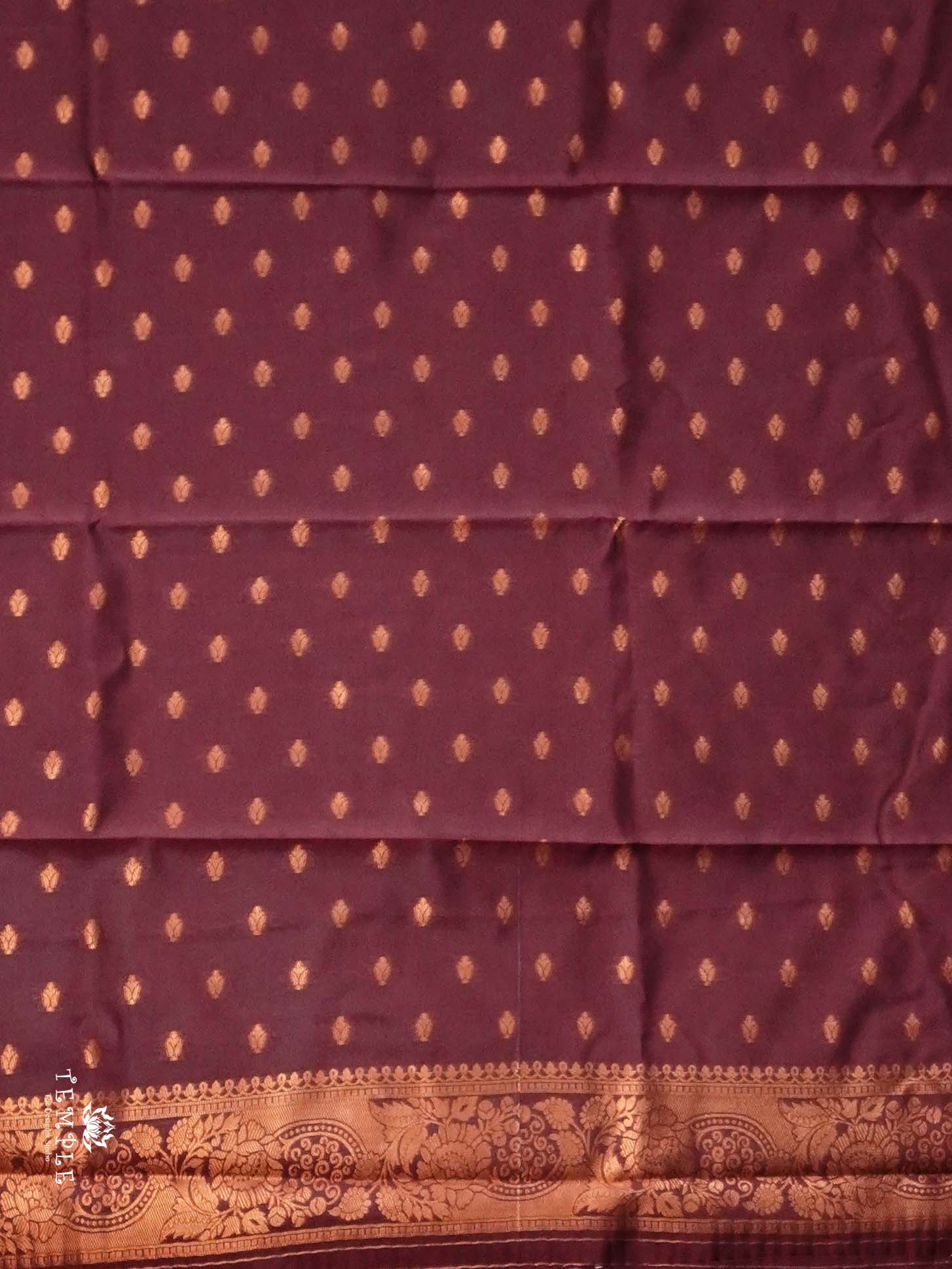 Semi Kanchi Silk Saree | TTDS2720 - Image 3