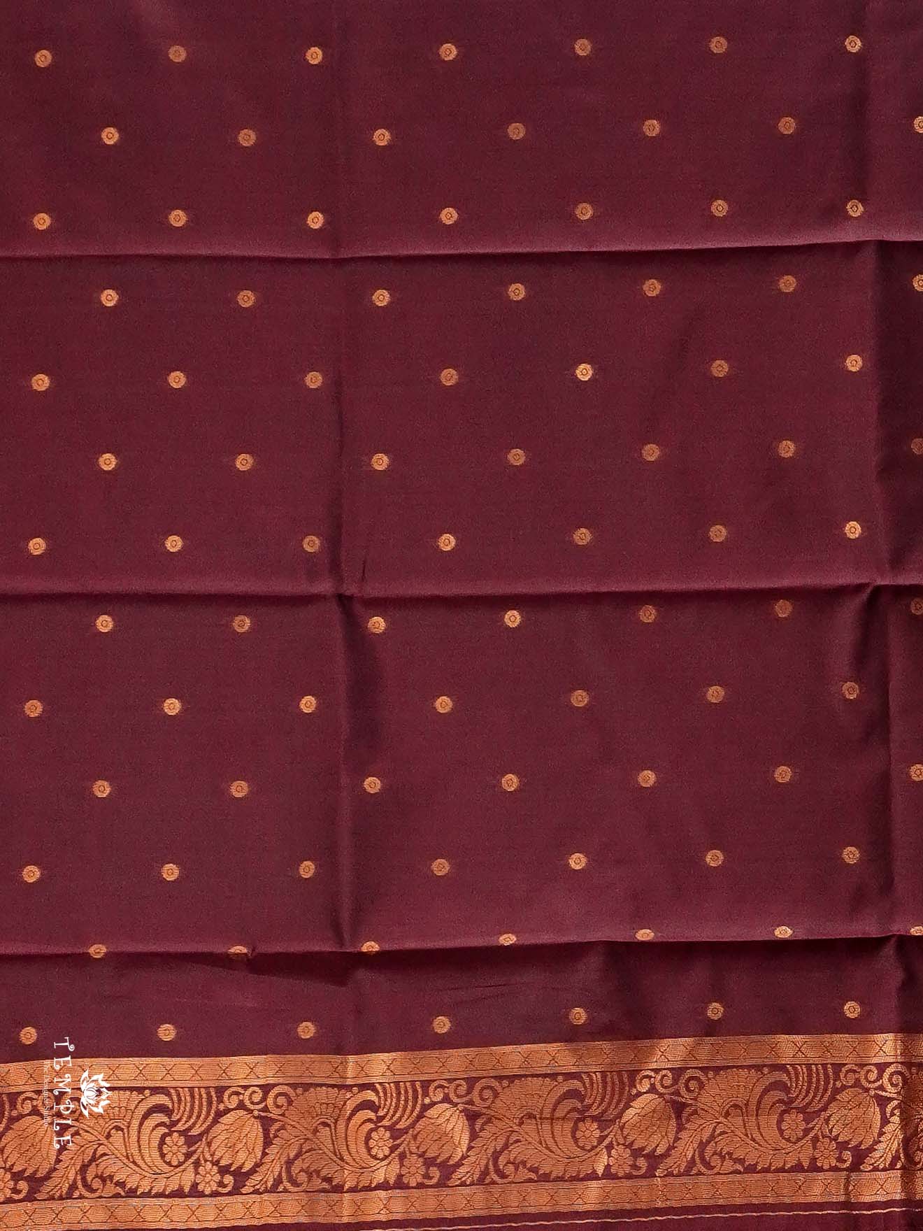 Semi Kanchi Silk Saree | TTDS2732 - Image 3