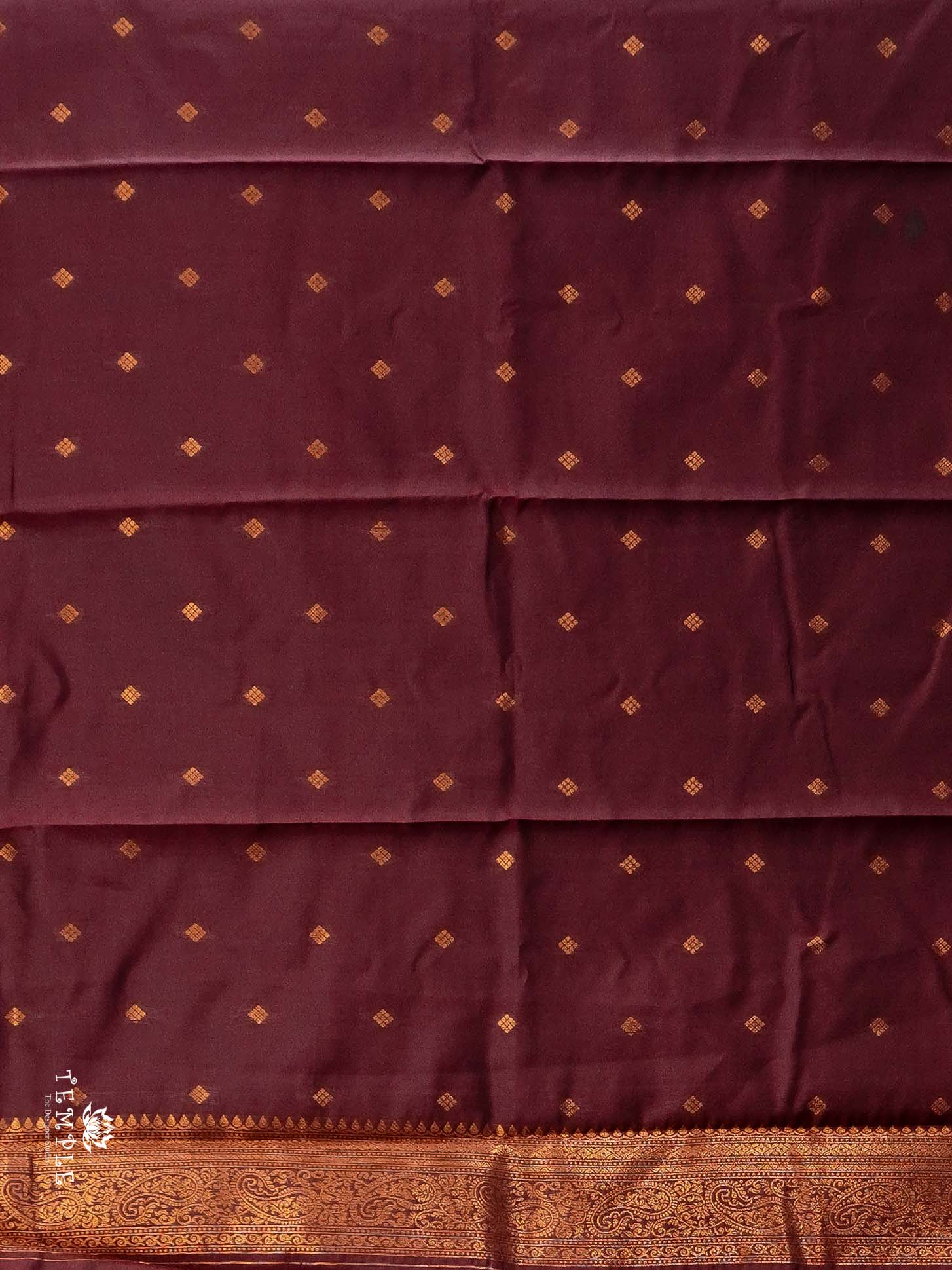 Semi Kanchi Silk Saree | TTDS2732 - Image 3