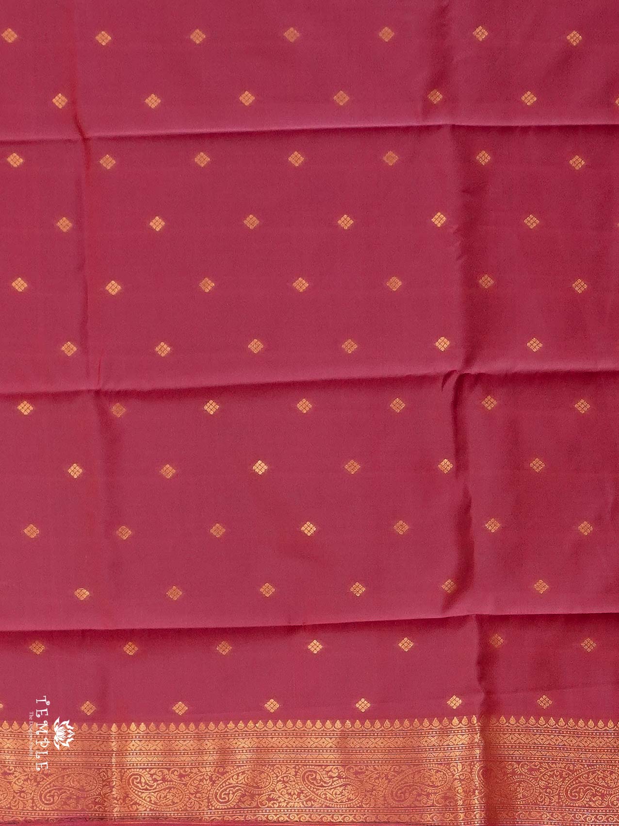 Semi Kanchi Silk Saree | TTDS2732 - Image 3