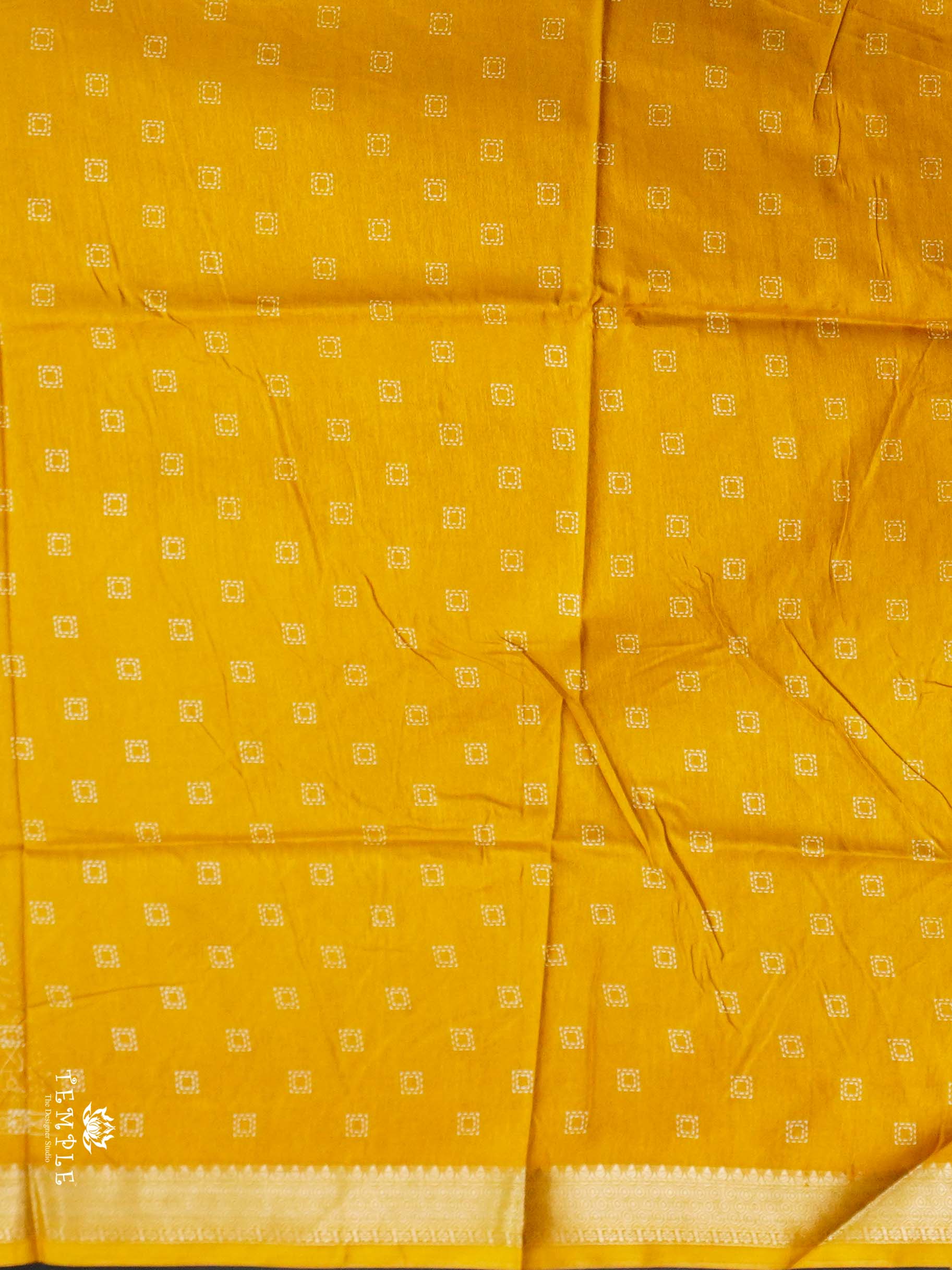 Printed Mulberry Silk Saree | TTDS2767 - Image 3